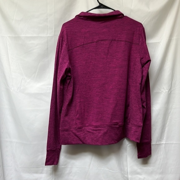 Columbia women’s weekend, adventure, full zip, Marionberry Heather XL - Picture 2 of 7